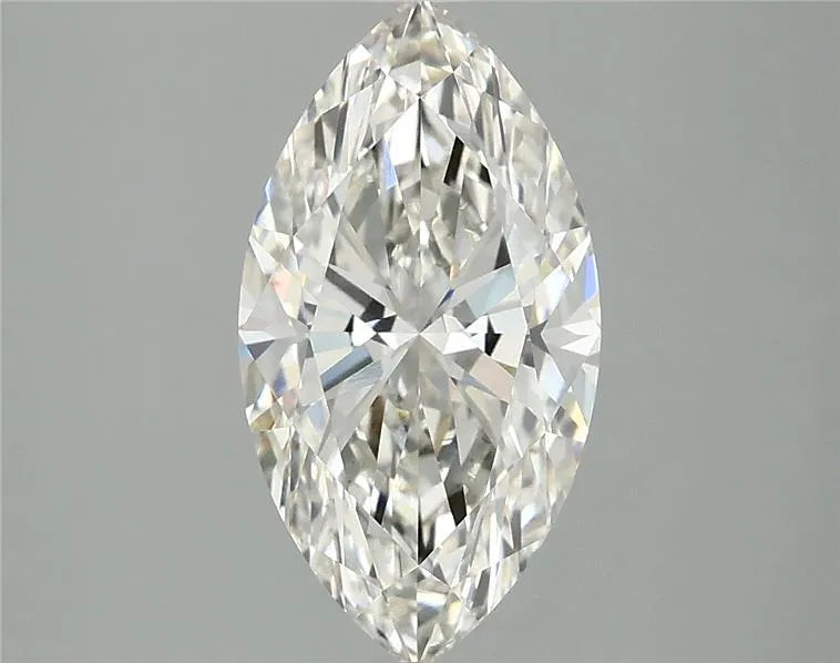 2.54ct Marquise Lab Grown Diamond (Colour G, Clarity VVS2, IGI Certified)