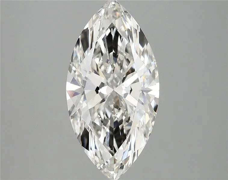2.54ct Marquise Lab Grown Diamond (Colour H, Clarity VVS2, IGI Certified)