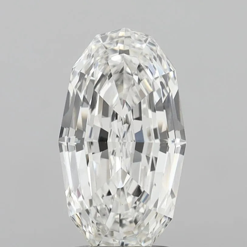 2.54ct Octagonal Lab Grown Diamond (Colour F, Clarity VVS2, IGI Certified)
