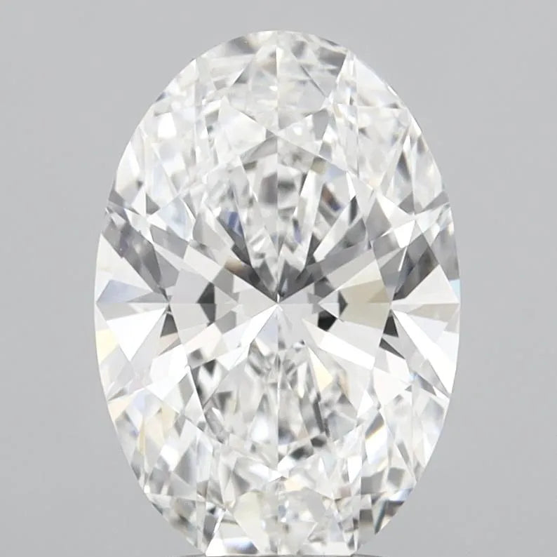 2.54ct Oval Lab Grown Diamond (Colour E, Clarity VVS1, IGI Certified)