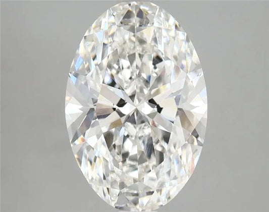 2.54ct Oval Lab Grown Diamond (Colour F, Clarity VS1, IGI Certified)