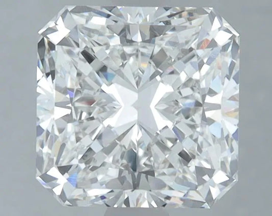 2.54ct Square radiant Lab Grown Diamond (Colour E, Clarity VVS2, IGI Certified)