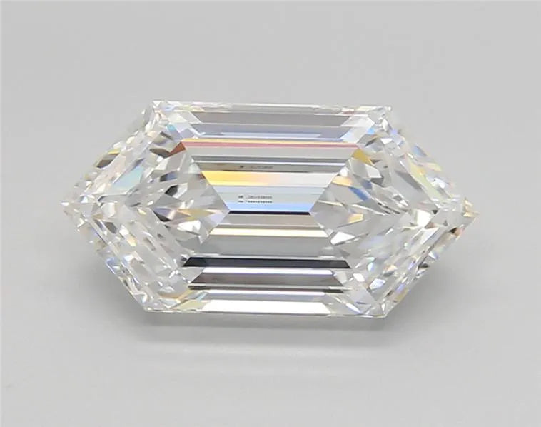 2.55ct Hexagonal Lab Grown Diamond (Colour D, Clarity VVS1, IGI Certified)
