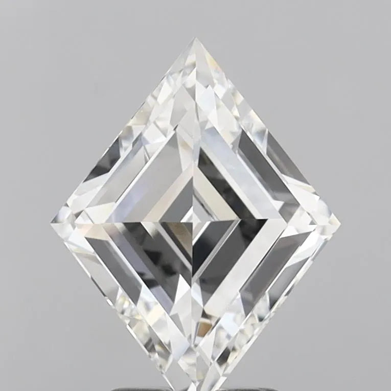 2.55ct Lozenge Lab Grown Diamond (Colour E, Clarity VVS2, IGI Certified)