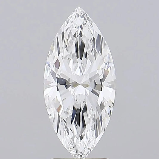 2.55ct Marquise Lab Grown Diamond (Colour E, Clarity VVS1, IGI Certified)