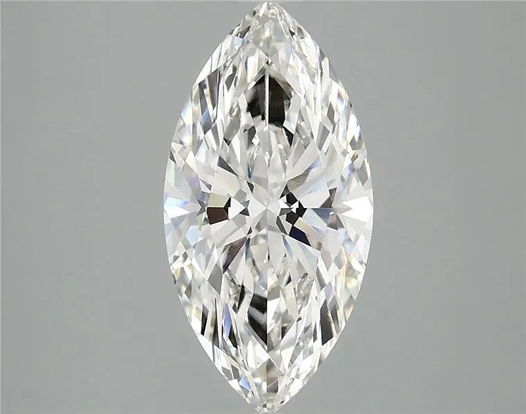 2.55ct Marquise Lab Grown Diamond (Colour G, Clarity VVS2, IGI Certified)