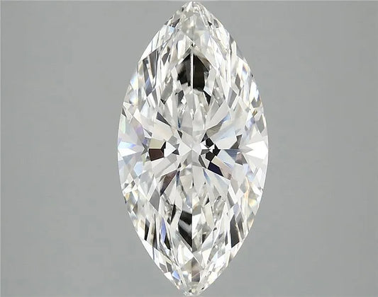 2.55ct Marquise Lab Grown Diamond (Colour G, Clarity VVS2, IGI Certified)
