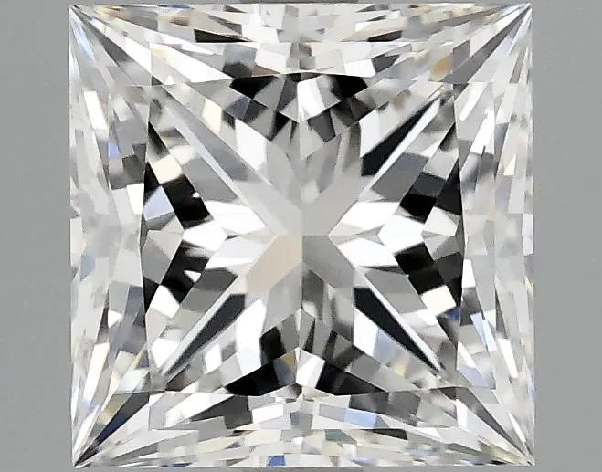 2.55ct Princess Lab Grown Diamond (Colour F, Clarity VVS2, IGI Certified)