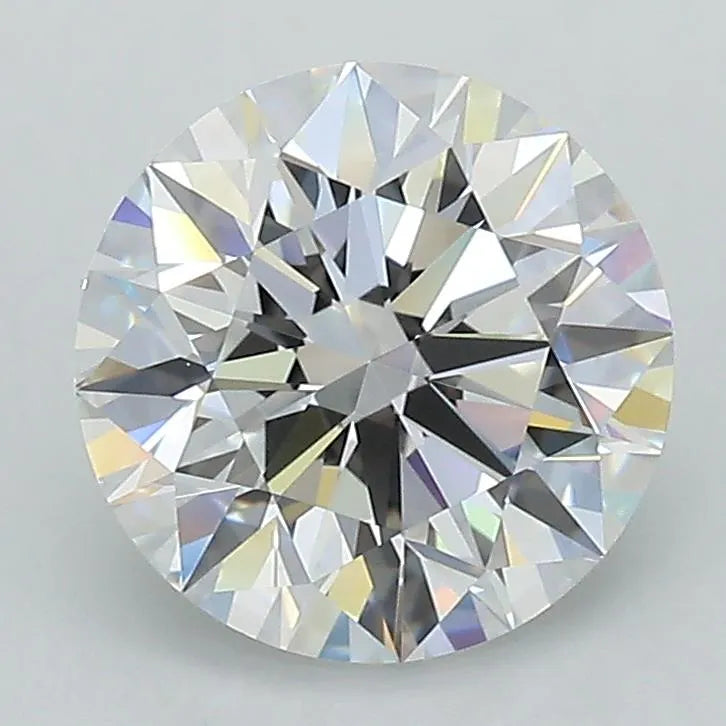 2.55ct Round Lab Grown Diamond (Colour G, Clarity VVS2, Cut ID, IGI Certified)
