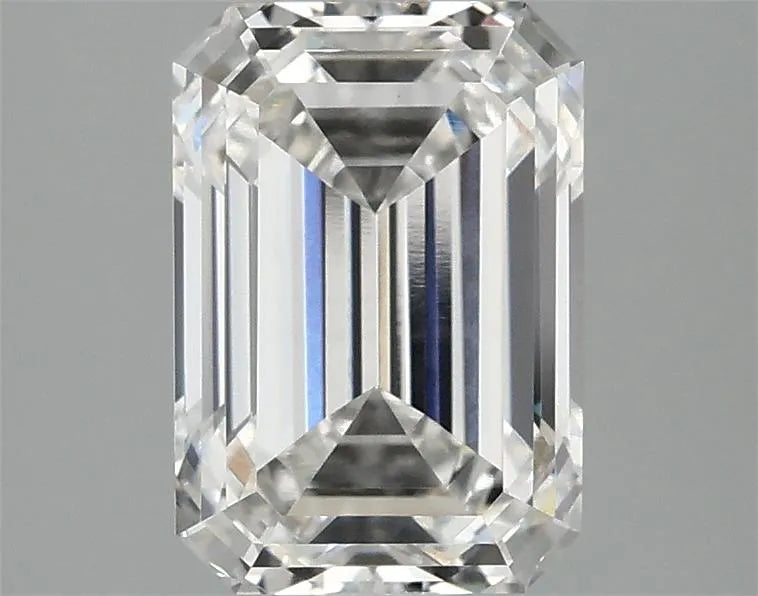 2.56ct Emerald Lab Grown Diamond (Colour F, Clarity VVS2, IGI Certified)