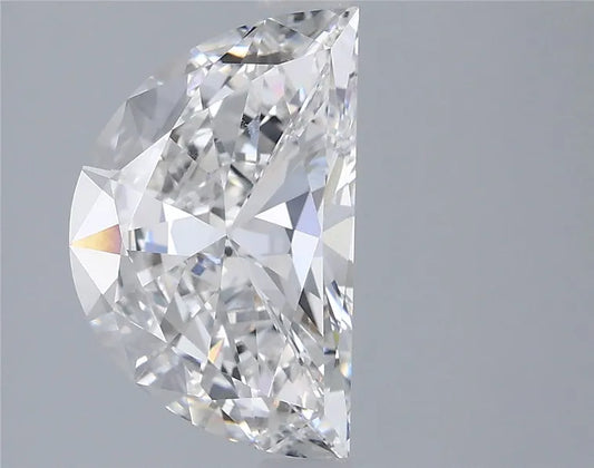 2.56ct Half moon Lab Grown Diamond (Colour E, Clarity VVS2, IGI Certified)
