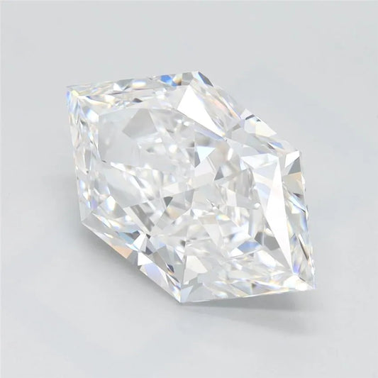 2.56ct Hexagonal Lab Grown Diamond (Colour D, Clarity VVS1, IGI Certified)