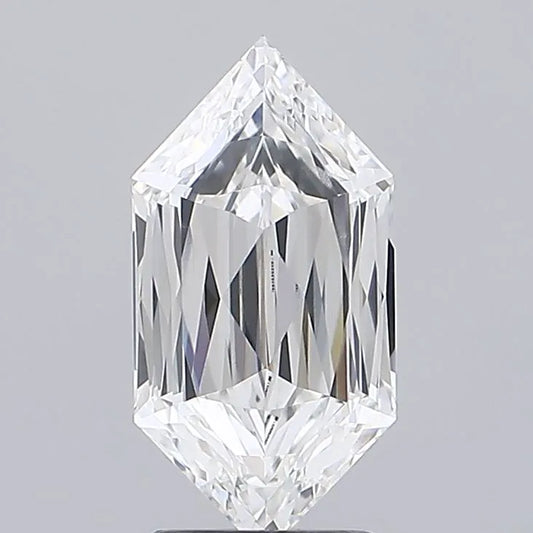 2.56ct Hexagonal Lab Grown Diamond (Colour E, Clarity VVS2, IGI Certified)