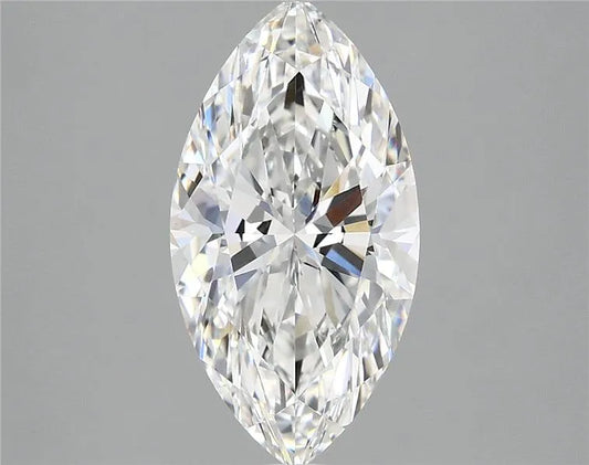 2.56ct Marquise Lab Grown Diamond (Colour E, Clarity VVS2, IGI Certified)