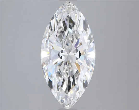 2.56ct Marquise Lab Grown Diamond (Colour E, Clarity VVS2, IGI Certified)