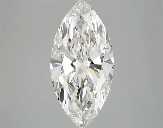 2.56ct Marquise Lab Grown Diamond (Colour F, Clarity VS1, IGI Certified)
