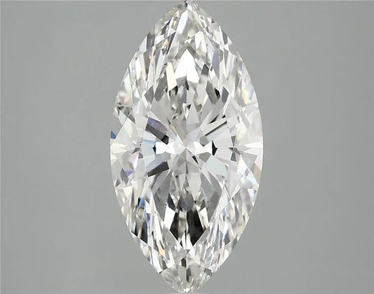 2.56ct Marquise Lab Grown Diamond (Colour G, Clarity VVS2, IGI Certified)