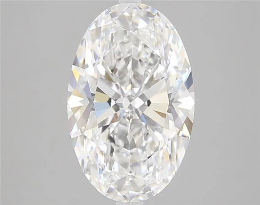 2.56ct Oval Lab Grown Diamond (Colour D, Clarity VVS1, IGI Certified)