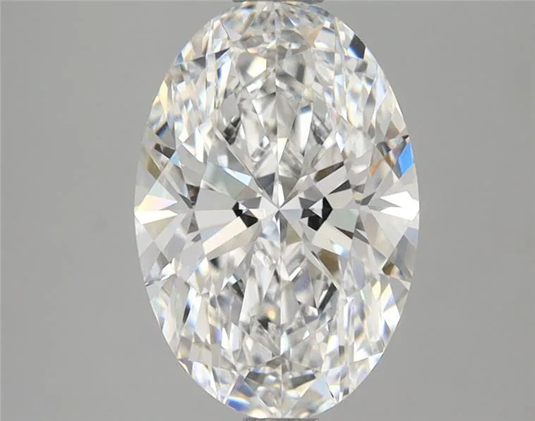 2.56ct Oval Lab Grown Diamond (Colour E, Clarity VS1, IGI Certified)