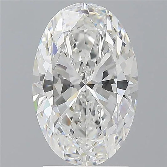 2.56ct Oval Lab Grown Diamond (Colour E, Clarity VVS2, IGI Certified)