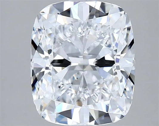 2.57ct Cushion modified Lab Grown Diamond (Colour D, Clarity VVS1, IGI Certified)