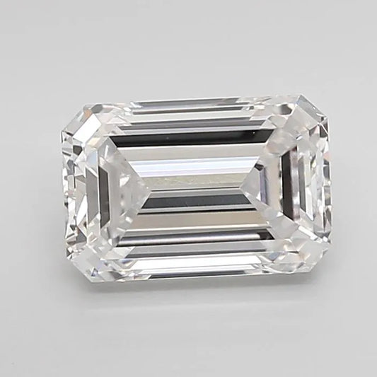 2.57ct Emerald Lab Grown Diamond (Colour E, Clarity VS1, IGI Certified)
