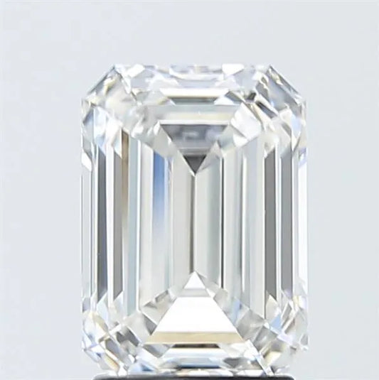 2.57ct Emerald Lab Grown Diamond (Colour F, Clarity VVS2, IGI Certified)