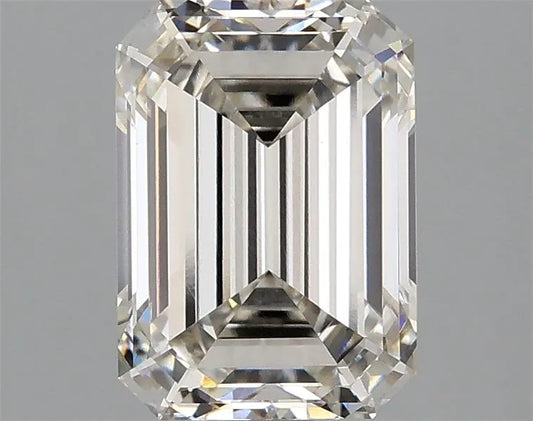 2.57ct Emerald Lab Grown Diamond (Colour H, Clarity VVS2, IGI Certified)