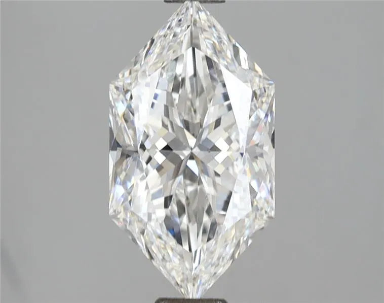 2.57ct Hexagonal Lab Grown Diamond (Colour E, Clarity VVS1, IGI Certified)