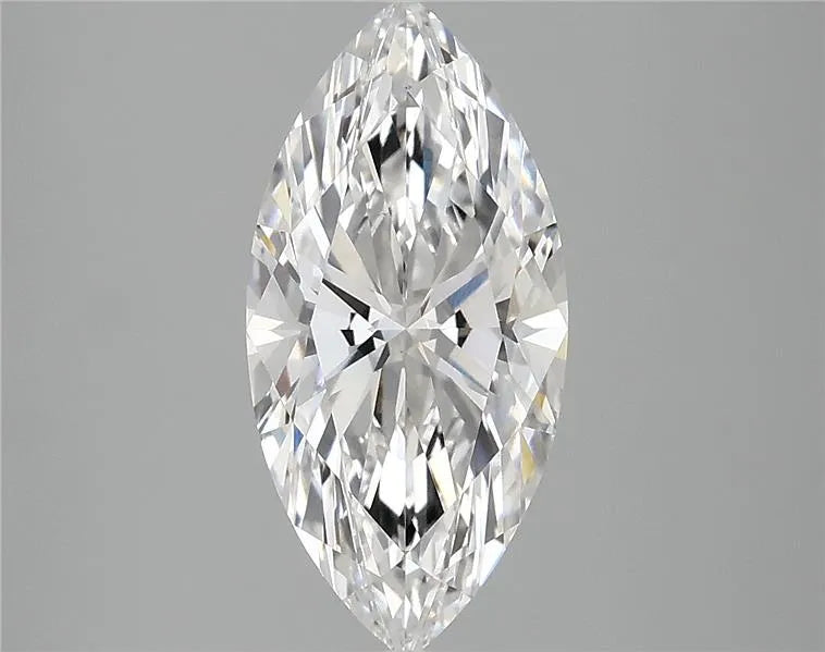 2.57ct Marquise Lab Grown Diamond (Colour E, Clarity VS1, IGI Certified)