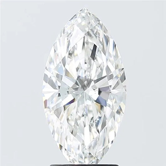 2.57ct Marquise Lab Grown Diamond (Colour E, Clarity VS1, IGI Certified)