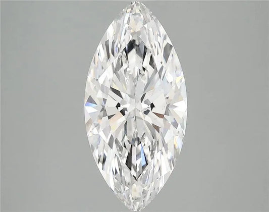 2.57ct Marquise Lab Grown Diamond (Colour E, Clarity VS1, IGI Certified)