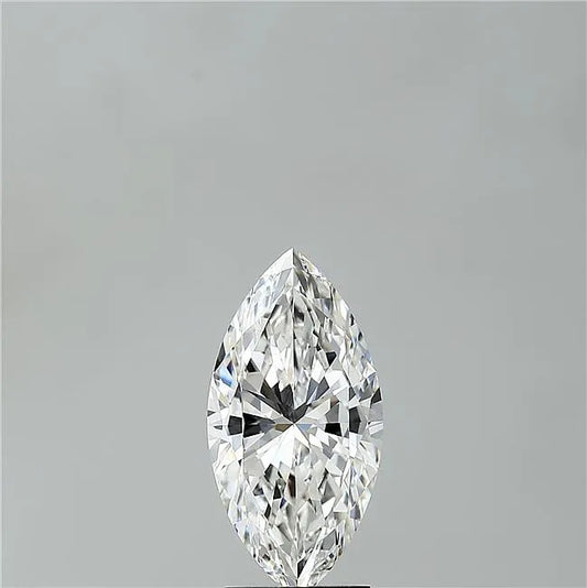 2.57ct Marquise Lab Grown Diamond (Colour E, Clarity VVS1, IGI Certified)