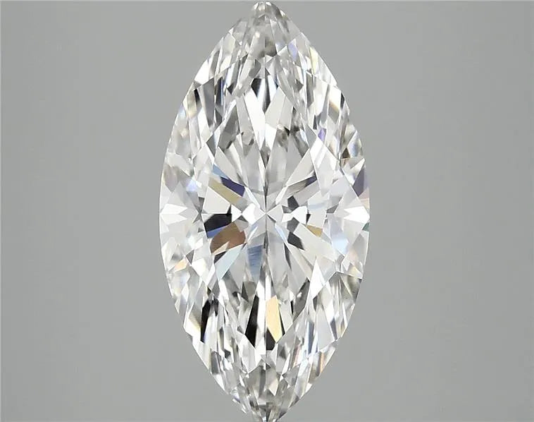 2.57ct Marquise Lab Grown Diamond (Colour F, Clarity VVS2, IGI Certified)