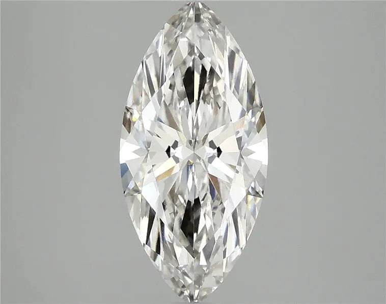 2.57ct Marquise Lab Grown Diamond (Colour G, Clarity VVS2, IGI Certified)