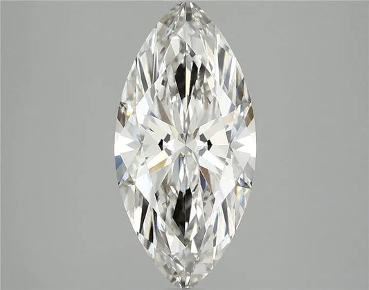 2.57ct Marquise Lab Grown Diamond (Colour G, Clarity VVS2, IGI Certified)