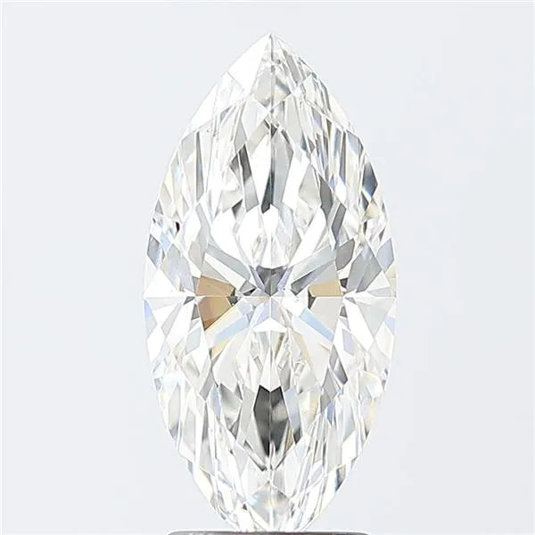2.57ct Marquise Lab Grown Diamond (Colour H, Clarity VS1, IGI Certified)