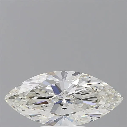 2.57ct Marquise Lab Grown Diamond (Colour H, Clarity VVS2, IGI Certified)