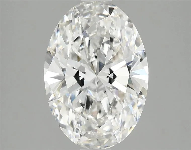 2.57ct Oval Lab Grown Diamond (Colour E, Clarity VVS2, IGI Certified)