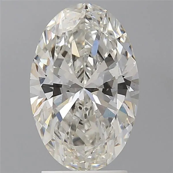2.57ct Oval Lab Grown Diamond (Colour F, Clarity VS1, IGI Certified)