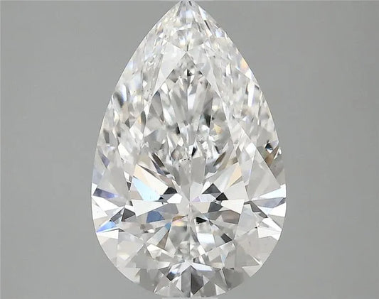 2.57ct Pear Lab Grown Diamond (Colour E, Clarity VS2, IGI Certified)
