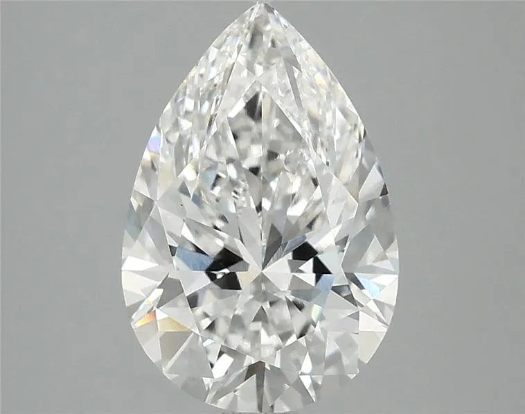 2.57ct Pear Lab Grown Diamond (Colour F, Clarity VS1, IGI Certified)