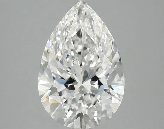 2.57ct Pear Lab Grown Diamond (Colour F, Clarity VS1, IGI Certified)