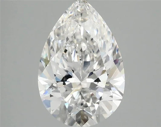 2.57ct Pear Lab Grown Diamond (Colour F, Clarity VS1, IGI Certified)