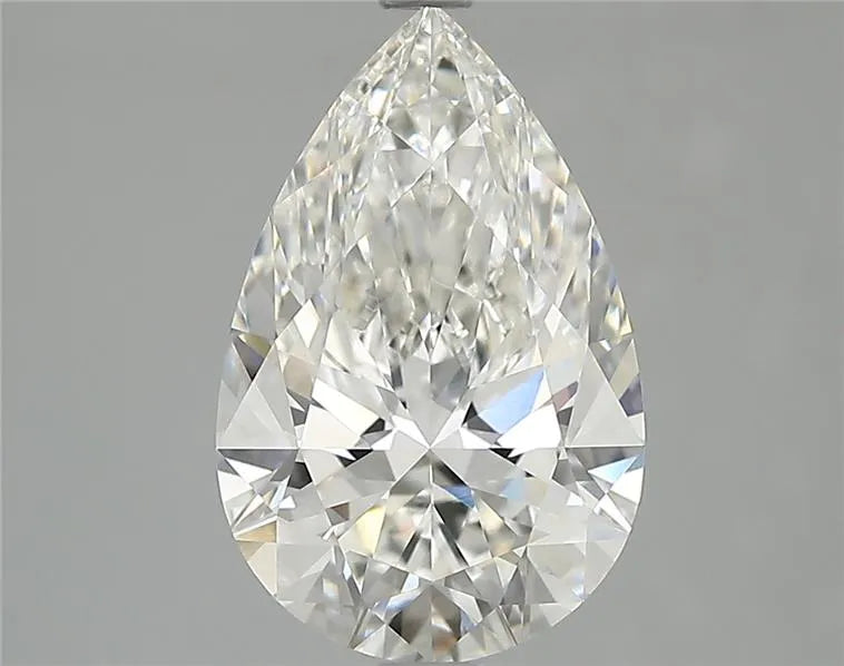 2.57ct Pear Lab Grown Diamond (Colour F, Clarity VVS2, IGI Certified)