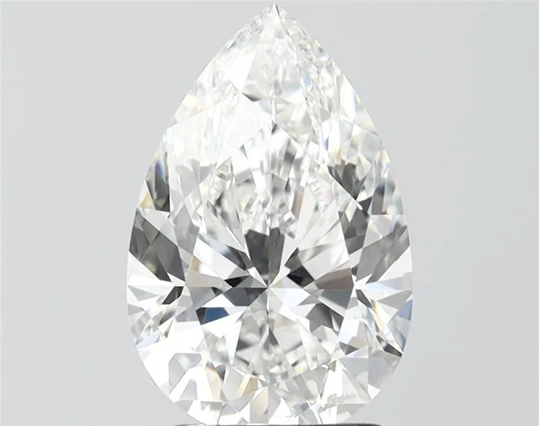 2.57ct Pear Lab Grown Diamond (Colour F, Clarity VVS2, IGI Certified)