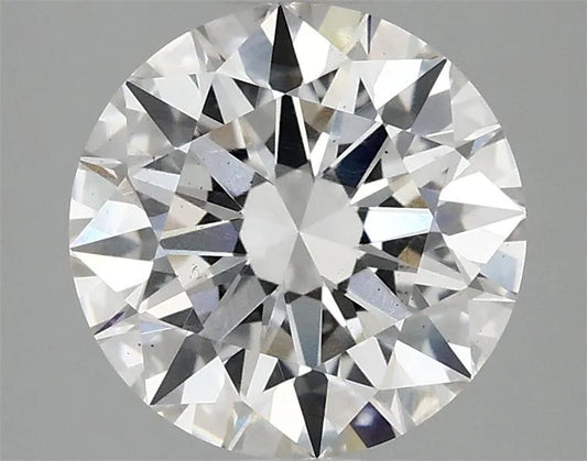 2.57ct Round Lab Grown Diamond (Colour E, Clarity VS1, Cut EX, IGI Certified)