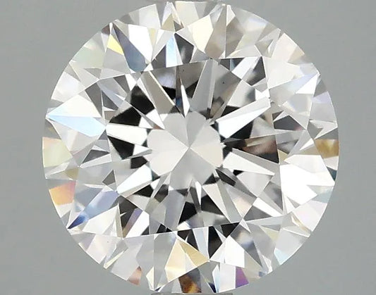 2.57ct Round Lab Grown Diamond (Colour E, Clarity VS1, Cut EX, IGI Certified)