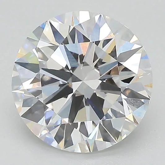 2.57ct Round Lab Grown Diamond (Colour F, Clarity VS1, Cut EX, IGI Certified)