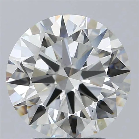 2.57ct Round Lab Grown Diamond (Colour H, Clarity VS1, Cut EX, IGI Certified)